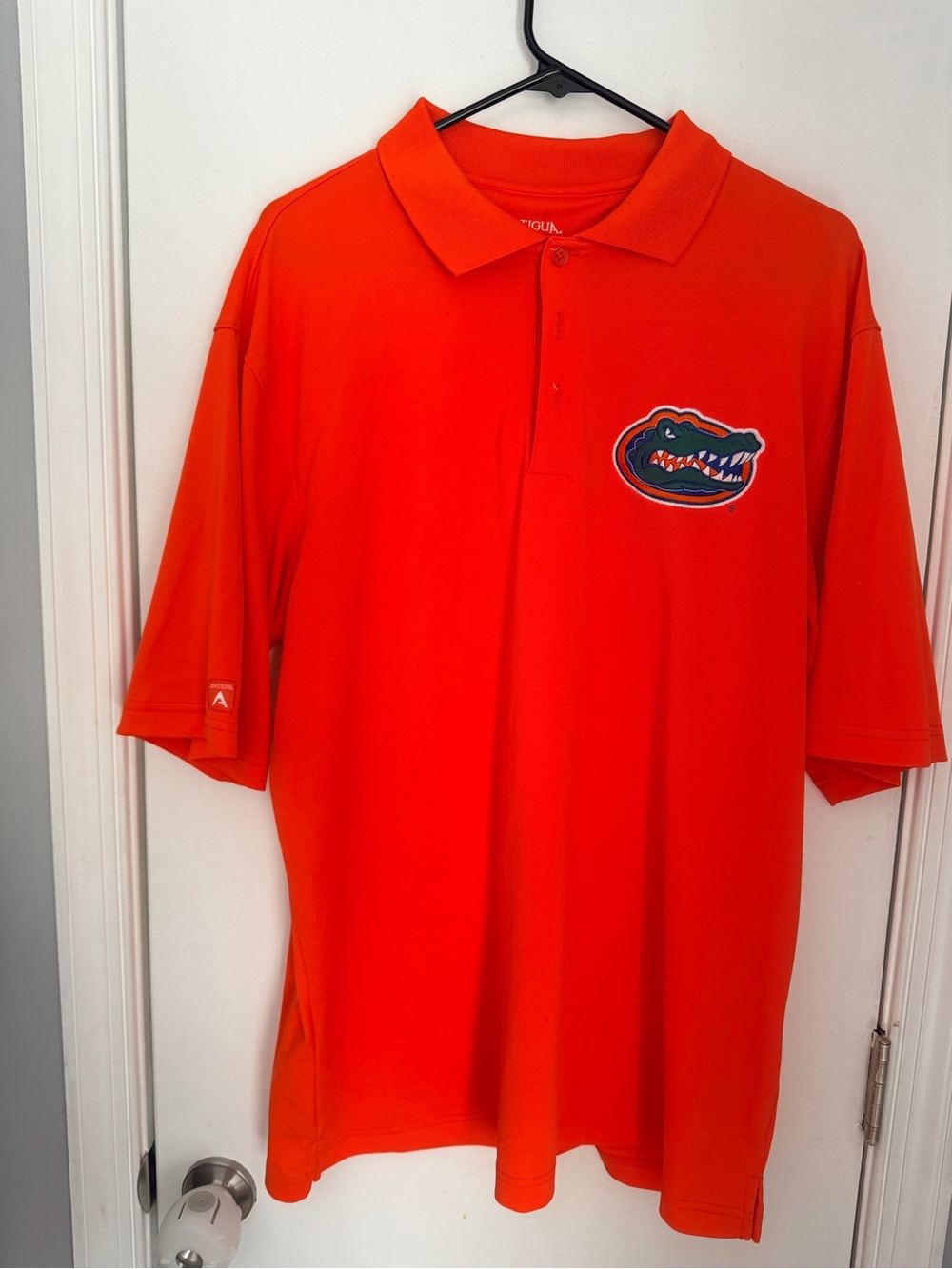 Antigua Men's Orange Florida Gators Polo